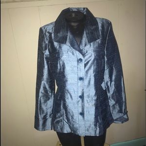 Shantung silk blouse/jacket!